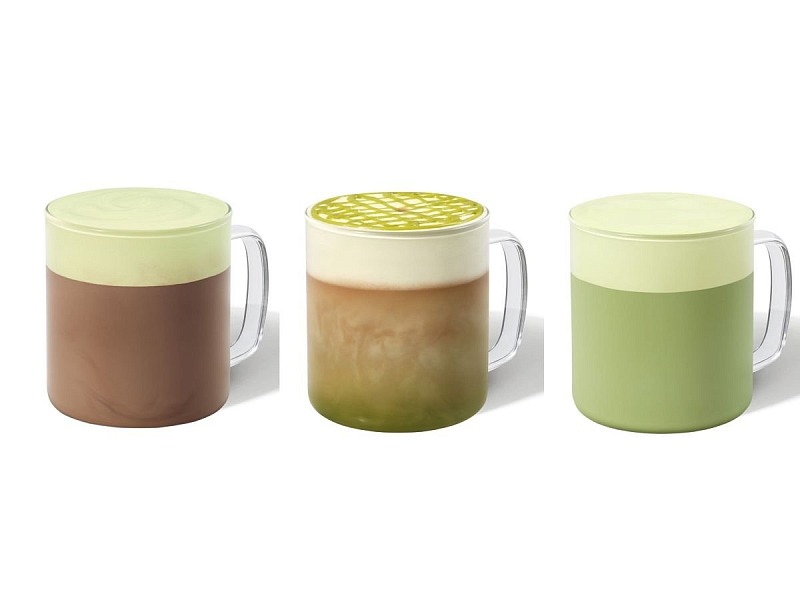 Da Starbucks debutta il menu invernale al gusto pistacchio Alcune delle nuove bevande del menu invernale di Starbucks